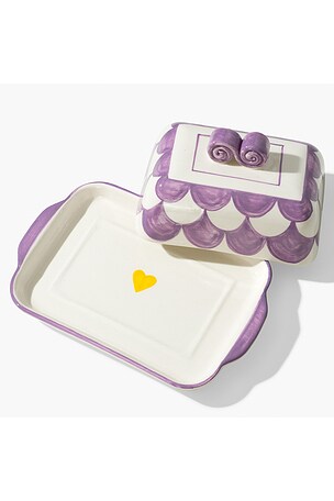 Vaisselle Buttercup Butterdish in Lavender