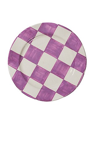 Vaisselle puesto de pasteles baby cakes en color morado