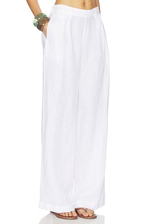vitamen A PANTALON GETAWAY en Blanc