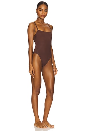 vitamin A Jenna One Piece Swimsuit in Chocolate