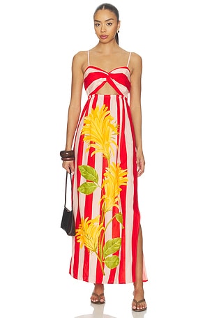Twist Draped Maxi Dress Verandah