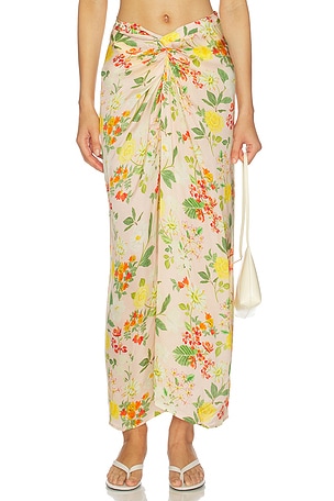 Hand Draped Floral Skirt Verandah