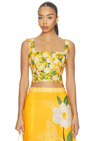 Square Neck Sleeveless Blouse Verandah