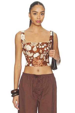 Square Neck Crop Blouse Verandah
