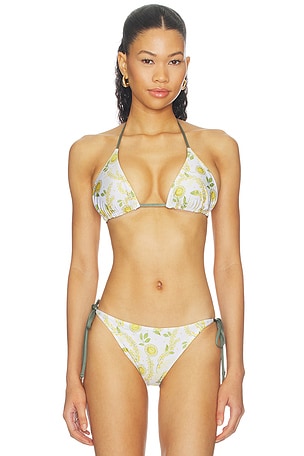 Reversible Triangle Bikini Top Verandah