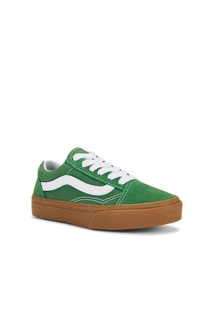 Vans Kids Old Skool in Green
