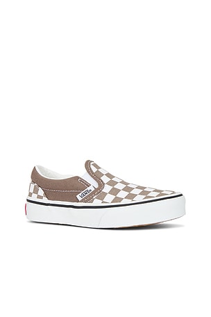 Vans Kids Classic Slip-On in Brown