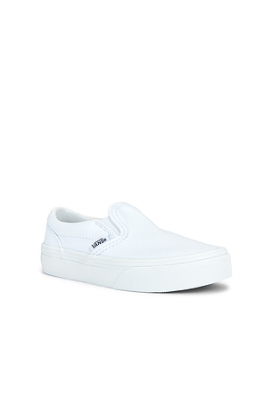 Vans Kids Classic Slip-on in White