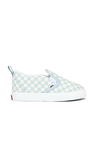 Vans Toddler Slip-on V in Blue,White