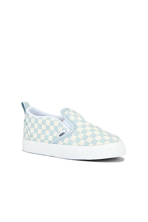 Vans Toddler Slip-on V in Blue,White