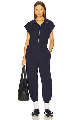 Varley Monica Jumpsuit in Navy