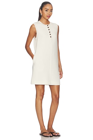 Varley Elba Tank Mini Dress in Ivory. Size XXS. Also