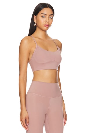 Varley Freesoft Emmie Bralette in Tan. Size XL. Also