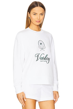 Varley Rasco Namesake Sweatshirt in White