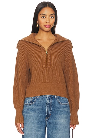 Maura Half Zip Rib Knit Varley
