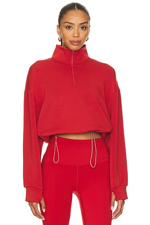 Sian Cropped Half Zip Midlayer Varley