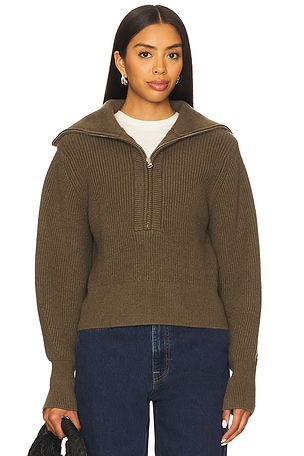 Maura Half Zip Rib Knit Varley