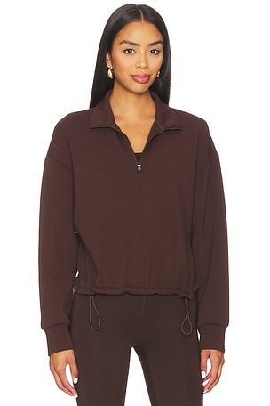 Sian Cropped Half Zip Mid Layer Varley