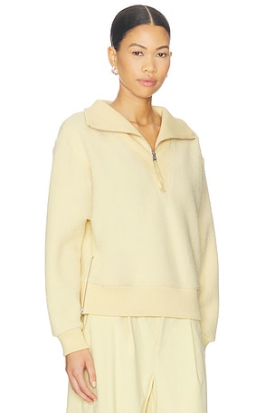 Varley Jaylin Half Zip Fleece in Lemon