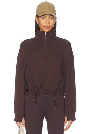 Sian Cropped Half Zip Midlayer Varley