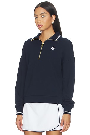 Varley Bertie Half Zip Sweater in Navy. Size XS. Also