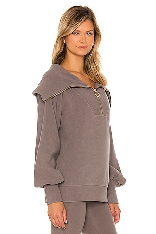 Varley Vine Pullover in Charcoal