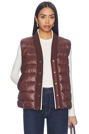 Colwyn Short Boxy Gilet Puffer Varley