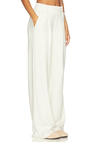 Varley The Extra Wide Leg 32 Pant in Ivory
