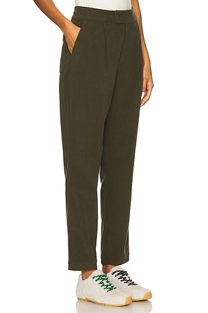 Varley Nell Reg Tapered Leg 27 Pant in Green