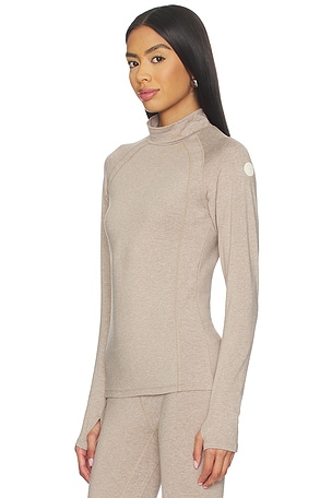 Varley Always Warm Baselayer Top en Taupe