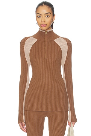 Bellings Half Zip Knit Top Varley