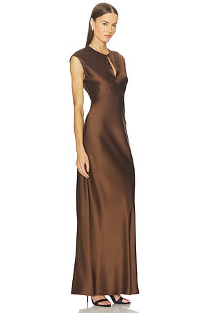 Veronica Beard Nelzy Dress in Brown. Size 6. Also