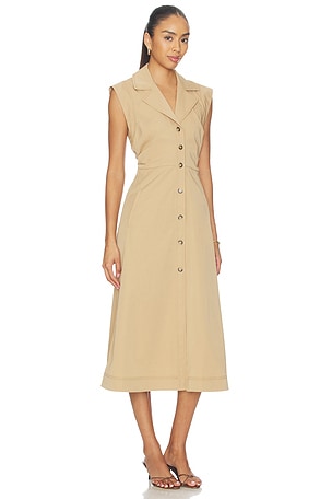 Veronica Beard Orla Dress in Tan