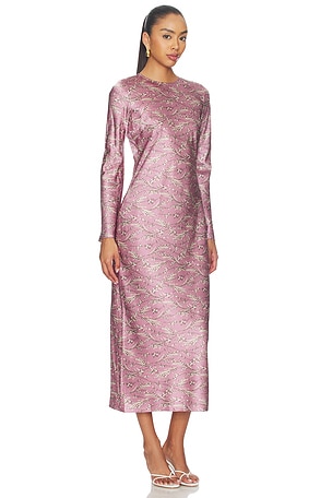 Veronica Beard Midi Gemma Dress in Lavender