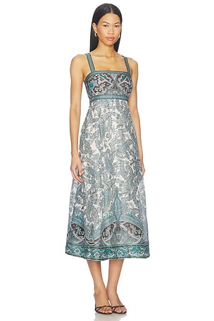Veronica Beard Rye Dress in Blue. Size 0. Also
