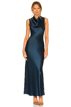 Veronica Beard Kura Dress in Petrol | REVOLVE