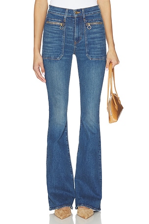 Beverly Skinny Flare Jeans Veronica Beard