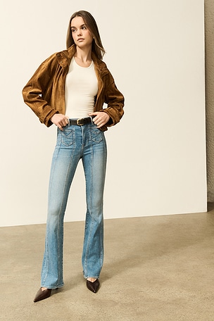 Beverly High Rise Skinny Flare Jean Veronica Beard