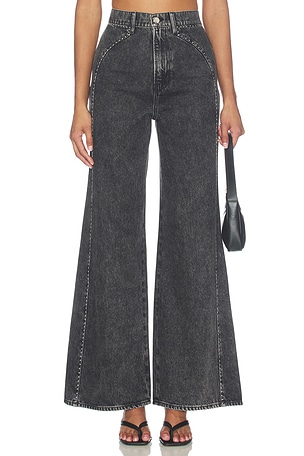 Grant High Rise Wide Leg Jeans Veronica Beard