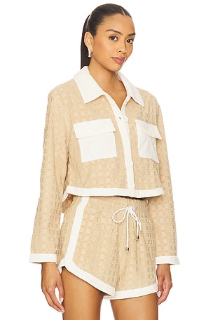 Veronica Beard Zariah Cardigan in Neutral