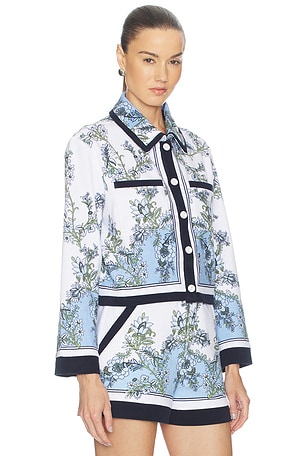 Veronica Beard Novelle Cardigan in Blue