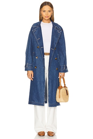 MANTEAU EN JEAN ZUMA Veronica Beard