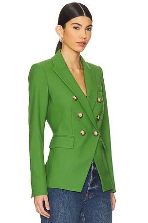 Veronica Beard Miller Dickey Jacket in Green