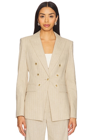 Veronica Beard Gaya Dickey Jacket in Neutral