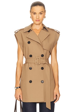 Willmott Trench Vest Veronica Beard