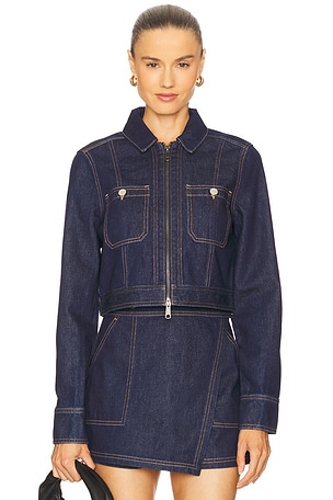 Patty Fitted Long Sleeve Jacket Veronica Beard