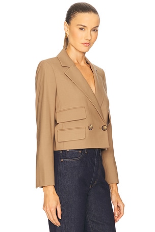 Veronica Beard Wilkie Jacket in Brown