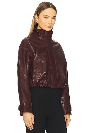 Veronica Beard Bateman Jacket in Wine