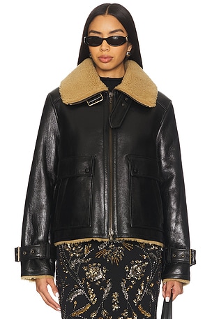 Danika Shearling Jacket Veronica Beard