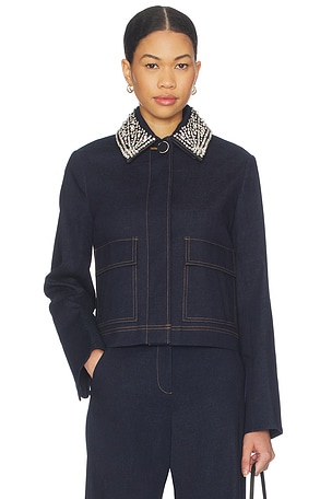 Embellished Barrington Jacket Veronica Beard